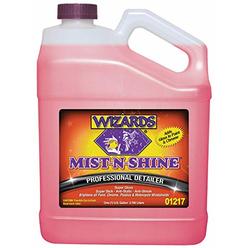 Wizards Mist-N-Shine Detailer_ High Gloss Car Detailing, Surface Cleaner Spray (1 Gallon)