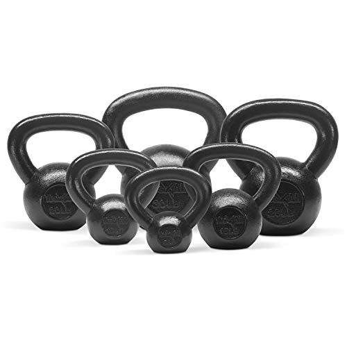 Yes4All Combo Cast Iron Kettlebell Weight Sets â€“ Great for Full Body Workout and Strength Training â€“ Kettlebells 5 10 15