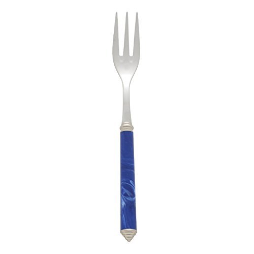 Modigliani Blue Italian Dinnerware - Serving Fork - Handmade in Italy from our Condotti Collection