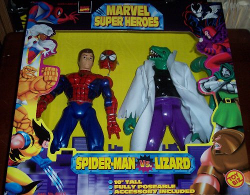 Marvel Comics Marvel Super Heroes 10" Spider-Man vs. Lizard