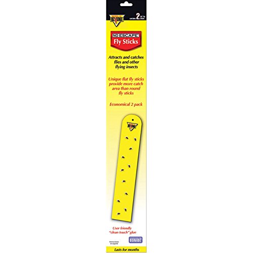 Bonide TV206369 Products Fly Stick (2 Pack), 24", Yellow