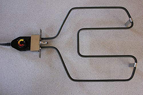 River Country Universal Replacement Electric Smoker and Grill Heating Element with Adjustable Thermostat ControllerNEW 1500