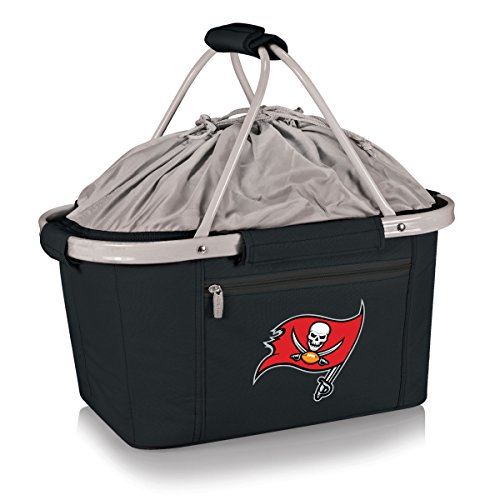 Picnic Time NFL Tampa Bay Buccaneers Metro Insulated Basket, Black