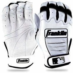 Franklin Sports MLB CFX Pro Batting Gloves, Pearl/Black (2015)