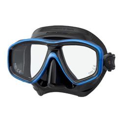TUSA Scuba Diving CEOS Mask - Black/Fishtail Blue