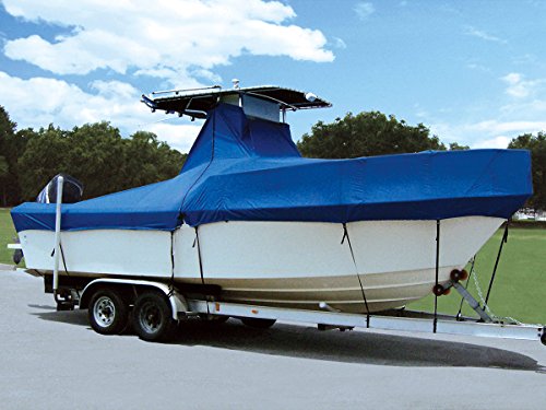Taylor Made Products 74206OB, T-Top Boat Cover, High Rails,  23 foot 5 inch to 24 foot 4 inch Length, 102 inch Max. Beam