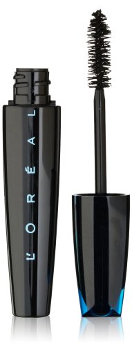 L'Oral Paris L'Oreal Paris Voluminous Extra-Volume Collagen Waterproof Mascara, Blackest Black, 0.34 Ounces
