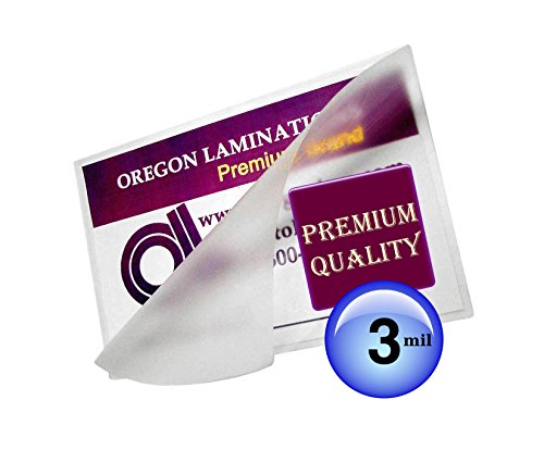 Oregon Lamination Premium Hot 3 Mil Menu Laminating Pouches 12 x 18 [Pkg of 100] for 11 x 17 Sheets