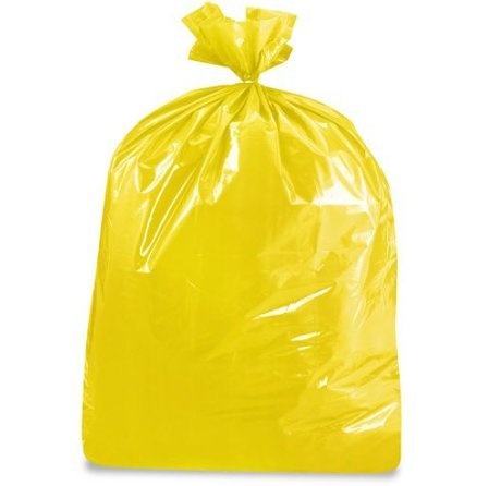 Uline USA-Made Colorful Trash Bags in Variety of Sizes and Colors (10,  YELLOW 14 GALLONS)