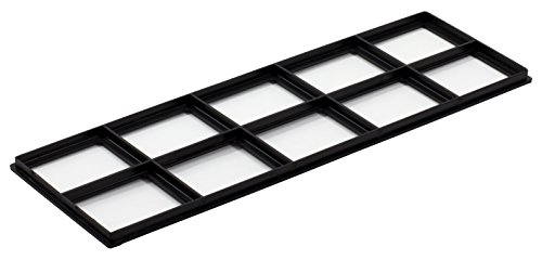 Decor Grates FRP412 Pristene Air Filter Retainer For Decor Grates Registers, 4" By 12", 4 Pack