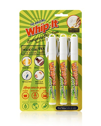 The Amazing Whip-It Whip-It Emergency Stain Removing Pens (3 PACK)