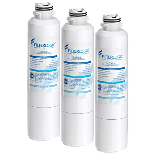 FilterLogic DA29-00020B Refrigerator Water Filter, Replacement for Samsung HAF-CIN, HAF-CIN/EXP, DA29-00020A/B, DA97-08006A,