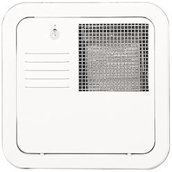 Suburban Mfg 6259APW Water Heater Access Door; For Suburban 10/ 12/ 16 Gallon Water Heater; Flush Mount; Polar White; Galvanized
