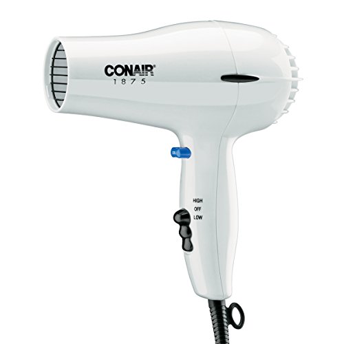 Conair 247W White Compact Hair Dryer - 1875W