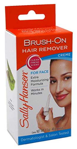 Sally Hansen Brush-On Hair Remover Creme for Face 1.7 oz (Pack of 12)