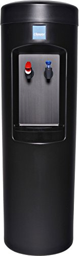 Clover D7A Water Dispenser -Hot and Cold, Bottleless With Install Kit, 2HL Filter, Filter Head -Black