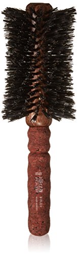Ibiza Hair Brush - RLX5 Boars Hair Brush - Salon Quality, Heat Resistant 80mm Round Brush for Long Hair - Made in Spain