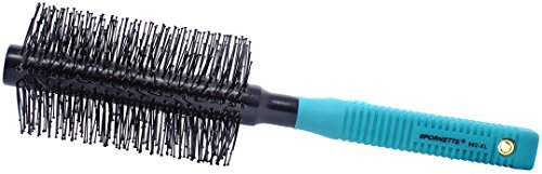 Spornette Double Stranded XL Nylon Round Brush 2.5 Inch (#964-XL) Straightening, Smoothing, Relaxing, De-Frizzing,