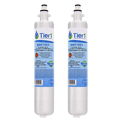 Tier1 Replacement for GE RPWF Refrigerator Water Filter (NOT for RPWFE) 2 Pack