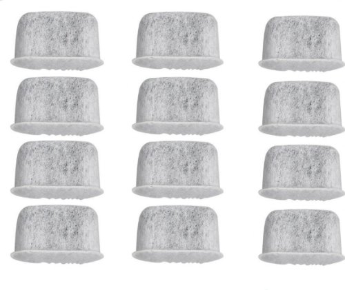 Basily 12 Replacement Charcoal Water Filters For Cuisinart Coffee Machine