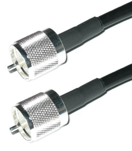 Andrew Commscope commscope-uhf-1 US Made PL259 UHF Male Pigtail Jumper LMR/CNT-240 Coaxial Cable Antenna Coax UHF VHF HF