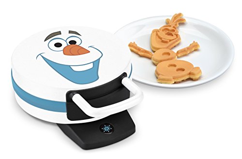 Disney DFR-15 Olaf Waffle Maker, 12"x5"x9", White