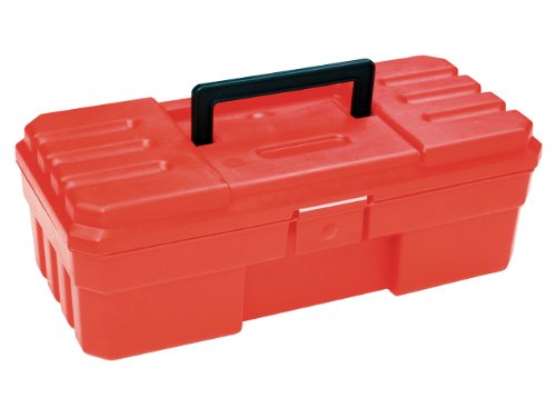 Akro-Mils 12-Inch ProBox Plastic Toolbox for Tools, Hobby or Craft Storage Toolbox, Model 09912, (12-Inch x 6-Inch x 4-Inch),