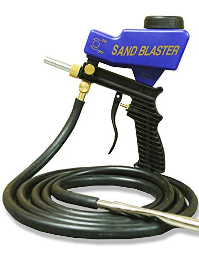LE LEMATEC Premium Sandblaster Sand Blaster Gun Kit, Soda Blaster | Media Sandblaster Gun