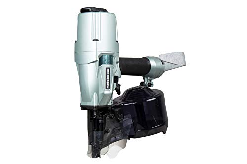 Metabo HPT Coil Siding/Framing Nailer, Pneumatic, Drives Wire & Plastic Collated Siding/Framing Nails (NV75A5)