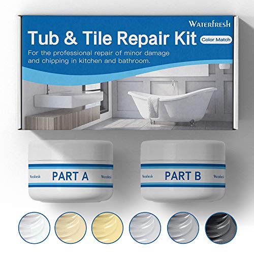 ANKITA Tub, Tile and Shower Repair Kit (Color Match) Fiberglass Repair Kit  -White/Almond/Black/Bone/