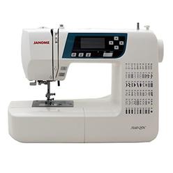 Janome 3160QDC Computerized Sewing Machine (New 2020 Tan Color) w/Hard Cover + Extension Table + Quilt Kit + 1/4 Seam Foot