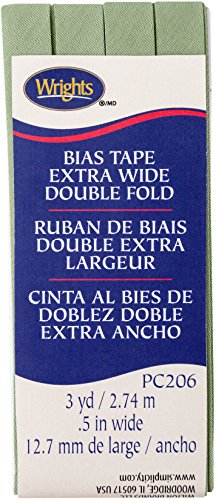 Wright Products Wrights Sage Double Fold Bias Tape 1/2" X3yd
