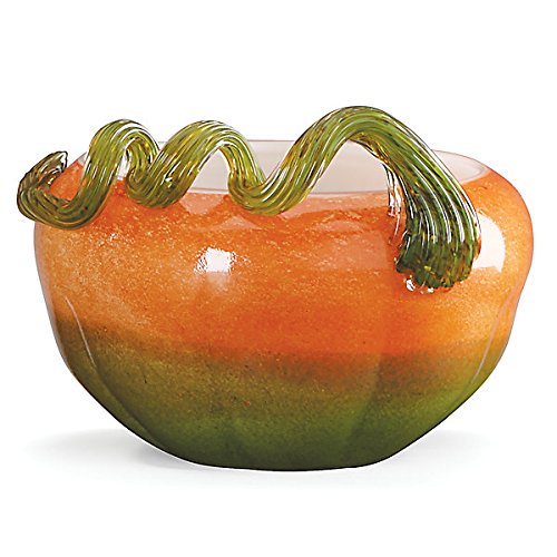 Lenox Pumpkin Art Glass Bowl