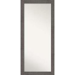 Amanti Art Full Length Mirror | Rustic Plank Grey Mirror Full Length | Full Body Mirror | Floor Length Mirror 29.38 x 65.38
