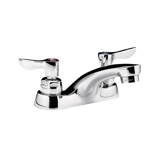 American Standard 550.0145.002 Monterrey 0.5 Gpm Centerset Lavatory Faucet with VR Metal Lever Handles Less Drain, Polished