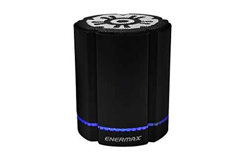 ENERMAX EAS02S-BK 2 Units Simultaneous Pairing Function Equipped Bluetooth Speaker Stereosgl Black