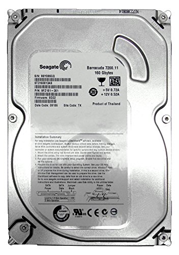 Seagate ST3160813AS 160GB SATA Hard Drives
