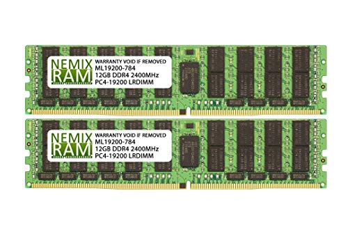 NemixRam 256GB 2x128GB DDR4-2400 LRDIMM 8Rx4 Memory for ASUS KNPA-U16 AMD EPYC 7000 Series by Nemix Ram