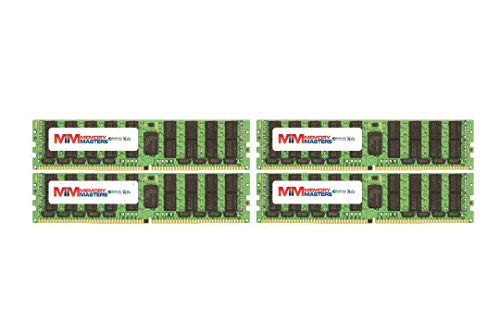 MemoryMasters 128GB (4x32GB) DDR4-2400MHz PC4-19200 ECC LRDIMM 2Rx4 1.2V Load Reduced Memory for Server/Workstation