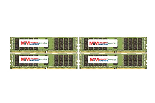 MemoryMasters 128GB (4x32GB) DDR4-2400MHz PC4-19200 ECC RDIMM 2Rx4 1.2V Registered Memory for Server/Workstation