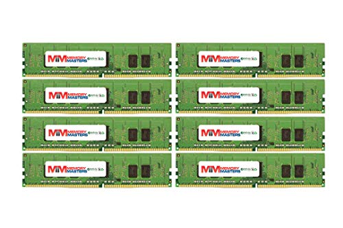 MemoryMasters 128GB (16x8GB) DDR4-2133MHz PC4-17000 ECC RDIMM 2Rx8 1.2V Registered Memory for Server/Workstation