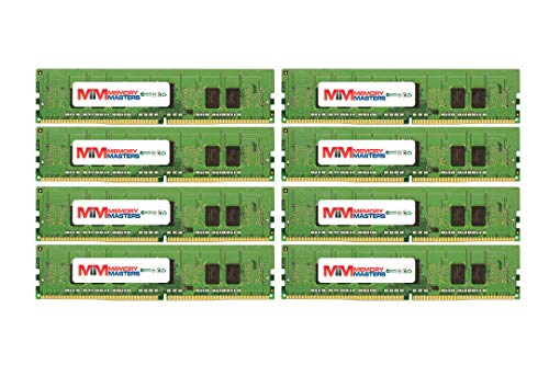 MemoryMasters 128GB (16x8GB) DDR4-2133MHz PC4-17000 ECC RDIMM 1Rx4 1.2V Registered Memory for Server/Workstation