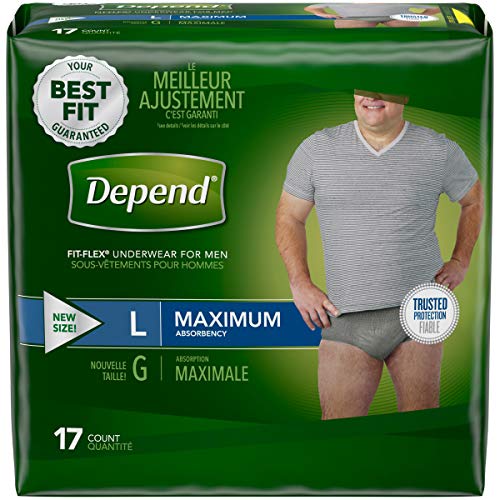 Depend Underwear for Men Maximum Absorbency 17 Ct by Depends