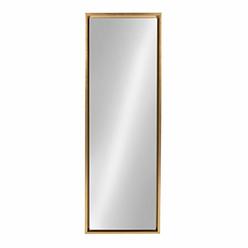 Kate and Laurel Evans Framed Wall Panel Mirror, 16x48, Gold