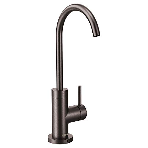 Moen K-S5530BLS Sip Modern Beverage Faucet with Optional Filtration System (Sold Separately), Black Stainless