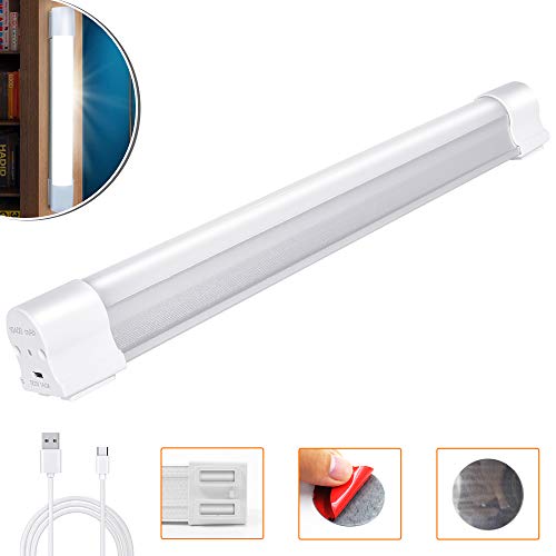 LETOUR LED Tube Magnetic Light Work Lights 6000Lumens 5 Lighting Options Camping Lantern USB Rechargeable Portable Battery