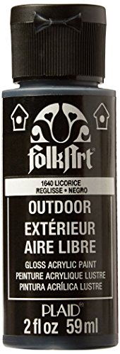 FolkArt Acrylic Paint Black Licorice