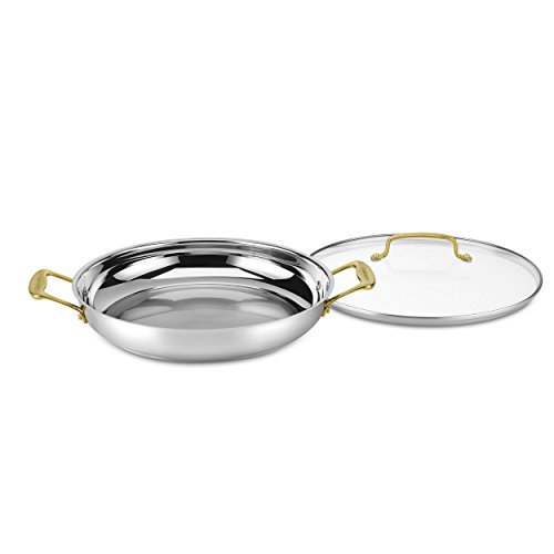 Cuisinart Mineral Collection Everyday Pan, 12", Stainless Steel