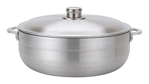 UW UNIWARE THE NAME YOU TRUST Uniware Super Quality Aluminum Caldero/ Stock Pot with Aluminum lid, Thickness 3mm (13 Quart)