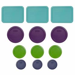 Pyrex (3) 7210-PC 3 Cup Turquoise (3) 7201-PC 4 Cup Purple (3) 7200-PC 2 Cup Lawn Green (3) 7202-PC 1 Cup Dark Blue
